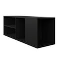 thumbnail image 7 of Minetta 46" Floating Entertainment Center with 4 Shelves in Black, 7 of 7