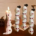thumbnail image 4 of ToyKingdee Halloween Stacked Skull Shape Aromatherapy Candle Ornaments, 4 of 6