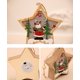 thumbnail image 3 of Guirnalda de luces navideñas, Papá Noel, guirnalda de luces de hadas, adorno para árbol de Navidad, decoración del hogar, colgante de luz de madera, 2 piezas(F) oso de fresa  Electrónica, 3 of 5