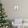 thumbnail image 3 of Stupell Industries Merry & Bright Scene Holiday Painting Black Framed Art Print Wall Art, 12 x 12, 3 of 9