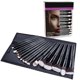 thumbnail image 2 of Set de brochas de maquillaje SHANY Artisan Easel, 18 unidades, negro, 2 of 9