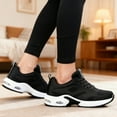 thumbnail image 5 of Women Walking  Shoes Lightweight Casual Sneakers for Gym Travel Work, 5 of 6