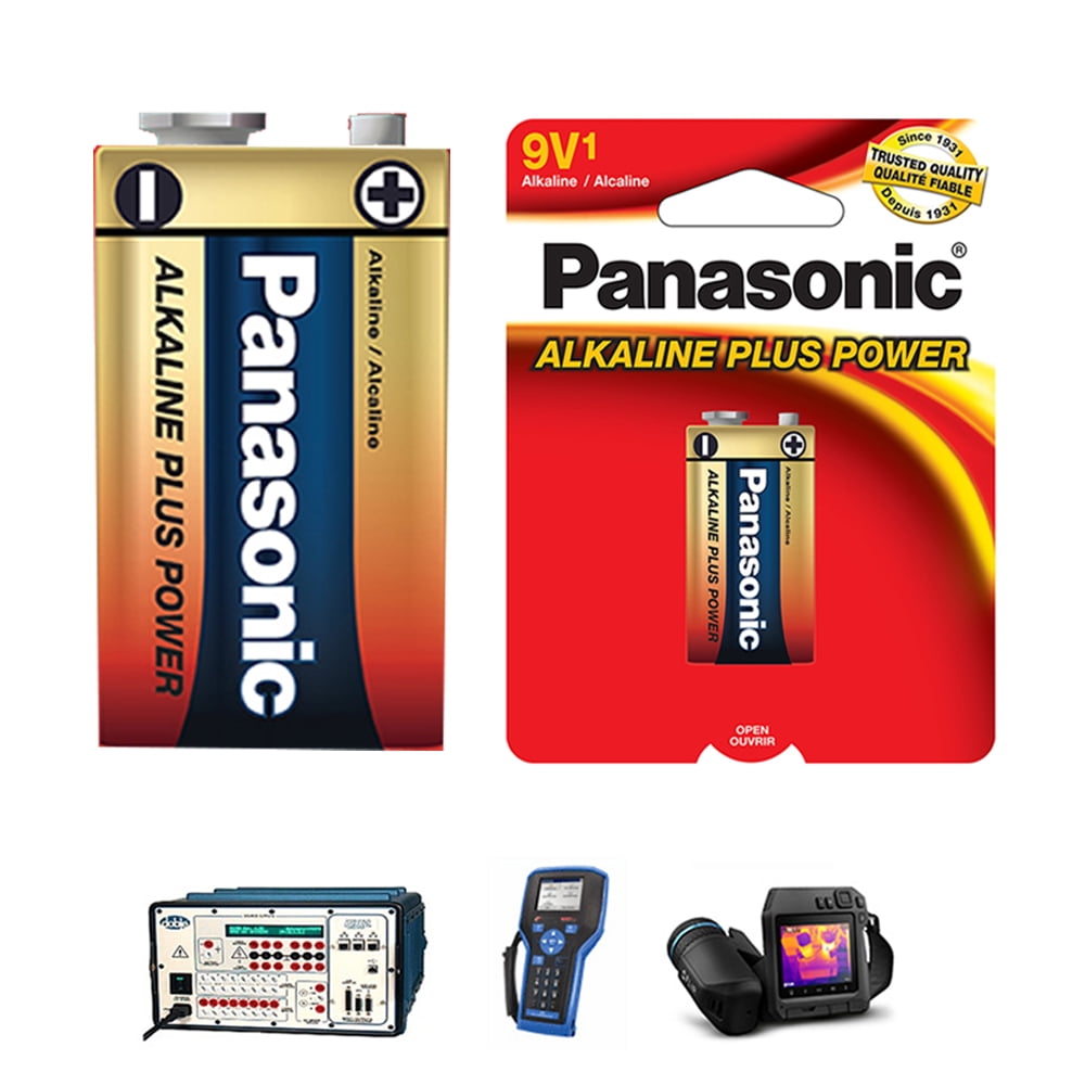 1 Pack Alkaline Plus Battery 9V Long Lasting Power Source 9 Volt General Purpose
