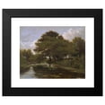 thumbnail image 2 of William Alfred Delamotte 17x15 Black Modern Framed Museum Art Print Titled - On the Isis, Waterperry, Oxfordshire, 2 of 5