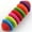 7, variant on Walbest Pet Dog Cleaning Swivel Chew Toy, Colorful Natural Rubber Teething Healthy Dog Toys, Squeaky Dog Chew Toothbrush Molar Toys Dental Care Chewing Cleaning Swivel for Dogs