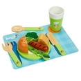 thumbnail image 4 of Bluey, Dine in with Bluey Set, 32-Piece Wooden Toy Set, Perfect for Role-Play, Ages 3+, Toddler Toys, 4 of 11