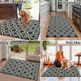 thumbnail image 3 of Yamaziot 32" x 48" Front Door Mat, Indoor Door Rug, Non Slip Absorbent Dirts Trapper Doormat Entrance Rug Welcome Mats, 3 of 7