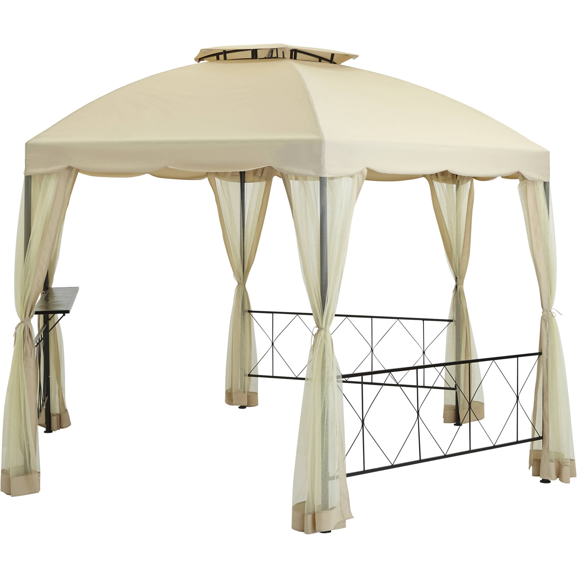 Mainstays Hexagonal Gazebo, 12-foot by