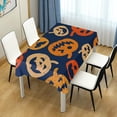 thumbnail image 7 of Coolnut Halloween Pumpkin Tablecloth, Waterproof Washable Polyester Square Table Cover, Durable Tablecloth for Kitchen Dining Table Party Decor, 60"X 120", 7 of 7