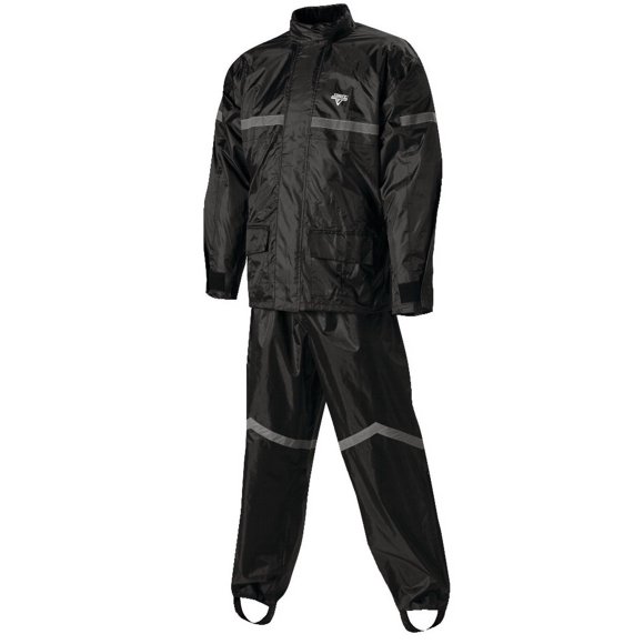 Nelson-Rigg Stormrider Rain Suit (Black/Black, XXXX-Large)