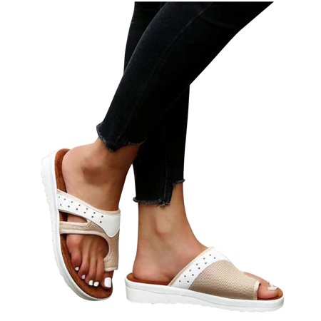 

Comfort Sandals for Women Hollow Out Breathable Roma Sport Sandals Casual Lightweight Slip On Shoes