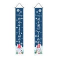 thumbnail image 1 of Christmas Decorations Door Porch Hanging Flags Bedroom Rustic  Banners, 1 of 10