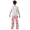 thumbnail image 4 of FORMRS Boys Pajama Pants with Pockets Size 11-12Y Kids Lounge Sleep Bottoms, Pink Floral, 4 of 8