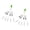 Green, variant on 2Pcs Professional Umbrella Fishing Lures Rigs 5 Arm Rigs Head Swimming Baits Sea Fishing Tackle Group Attack Accessories