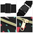 thumbnail image 4 of Unique Bargains 1 Pc Fanny Pack Watermelon Pattern Waist Bag Black Red, 4 of 6
