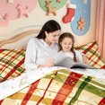 thumbnail image 5 of Manfei Cute Christmas Tree 7-Piece Twin Bedding,Merry Xmas Bedding Comforter Set,Xmas Reversible, 5 of 7