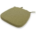 thumbnail image 1 of FFIY Chair Cushion with Ties for Dining Chairs - Memory Foam Non Slip Kitchen Chair Pad and Dining Seat Cushion with Machine Washable Cover [16.5 x 16.2 Inches] - Green, 1 of 9