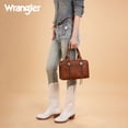 thumbnail image 6 of Wrangler Tote Bag for Women Crossbody for Ladies Purse Fringe Western Purse Vintage Handbags, Brown, 6 of 6