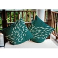 thumbnail image 3 of E by Design Escuela Nautical Indoor/Outdoor Throw Pillow, 3 of 3