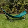 thumbnail image 2 of Aurora Home  EZ Daze Portable Double Sized Hammock with Stand Green, 2 of 6
