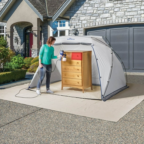 Paint 2024 spray shelter