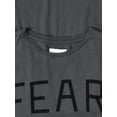 thumbnail image 3 of Hat and Beyond Women's Image Print Fear Less Phrase Motivational Tee Shirt, 3 of 6