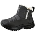 thumbnail image 2 of Women's High Top Fleece Lined Thickened Soft Sole Boots Warm Stylish Winter Snow Boots For Daily Wear And Comfort, 2 of 5