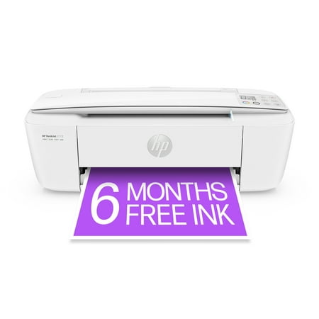 HP DeskJet 3772 All-in-One Wireless Color Inkjet Printer 6 Months FREE ink with HP Instant Ink