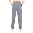 thumbnail image 3 of ADSSDQ Men's Elastic-Waist Casual Pant Multi Pocket Lightweight Joggers Pants Relaxed Fit Work Beach Trousers Gray M, 3 of 3