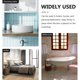 thumbnail image 2 of unbranded Organizador De Negro Para Hogar Con Simple Y Accesorio Multiusos Para Lavabo, 2 of 6