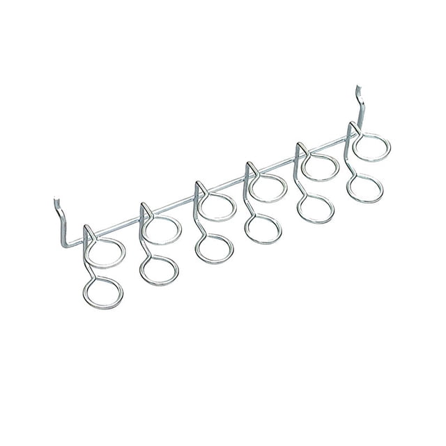 Perchero multiherramienta Crawford de acero zincado, 30 cm