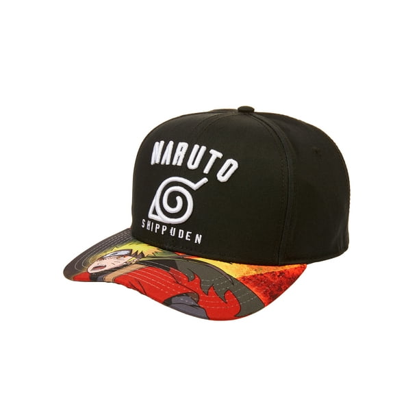 Naruto - Men's Naruto Cotton Twill Cap with Bill Sublimated Art