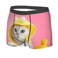 thumbnail image 2 of Kll A Funny Cat Men'S Cotton Boxer Briefs Underwear-Small, 2 of 9