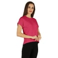 thumbnail image 3 of Inkmeso T-shirt à Épaules Tombantes et Col Rond pour Femmes, Coupe Décontractée pour l'Été, 3 of 7