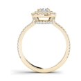 thumbnail image 3 of 1-1/4 Carat T.W. Diamond Double Halo 14kt Yellow Gold Engagement Ring, 3 of 5