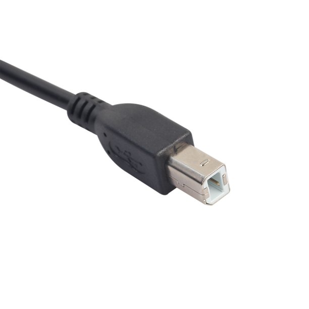 Cable de datos USB 2.0 de alta velocidad Cable macho a macho para PC Escáner Impresora Computadora Ndcxsfigh Para estrenar