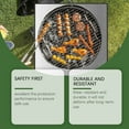 thumbnail image 4 of 40x40 inches Square Fire Pit Mat,4-Layer Fireproof Under Grill Mat Heat Insulated Indoor Fireplace Pad Protector for Deck,Patios,Grass,BBQ Smoker, Portable Reusable Oil-Proof and Waterproof(2PCS), 4 of 9