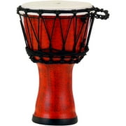 Pearl PBJVR7699 7" Rope Tuned Djembe - Molten Scarlet