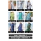 thumbnail image 2 of Vestido, Vestido maxi de gran tamaño para mujer Tie Die Printed V Neck Beach Robe Cover Ups Tomshoo Negro, 2 of 7