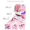 thumbnail image 1 of Chaussures de Patinage, Respirantes Stables Enfants Ajustables Rouleau Stable Huiop Mewmewcat Twirltide, 1 of 6
