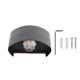 thumbnail image 2 of Lámpara De Pared LED, Lámpara De Pared LED Impermeable Para Exteriores, Accesorio De Iluminación Hacia Arriba Y Hacia Abajo, Carcasa De aleación De Aluminio Para Jardín De, 2 of 7