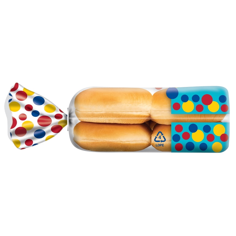 Wonder, Hawaiian Buns, 15 oz, White Bread Hamburger Buns - Walmart.com