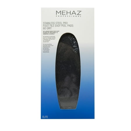 UPC 722195111216 product image for Mehaz Professional Stainless Steel Pro Foot File Peel Pads 60 Grit | upcitemdb.com