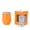 Orange, variant on MakerFlo 12 oz Powder Coated Wine Tumbler, Leak-Proof Lid, Blank for Laser Engraving & UV DTF, Customizable (Red – Pack of 25)