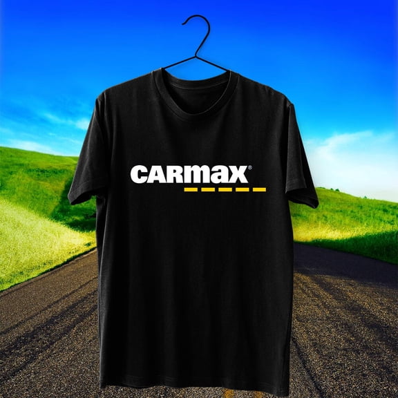 CARMAX Company Dealership Logo Cotton T-Shirt Size S - 5XL