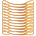 thumbnail image 1 of HLONK Bulk Rubber Bands Exercise Binder Clips Large Book Elastic Items Brown, 1 of 8