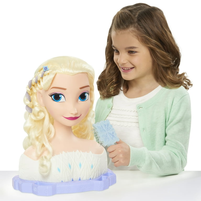 Disney's Frozen 2 Elsa Snow Queen Deluxe Styling Head, 17