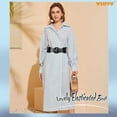 thumbnail image 4 of WHIPPY Women Elastic Wide Belt, Stretch Waist Belt for Dresses, 4 of 9