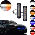 thumbnail image 1 of Faro Led Patrulla Escolta Barra Lateral Estrobo Moto Auto, 1 of 7