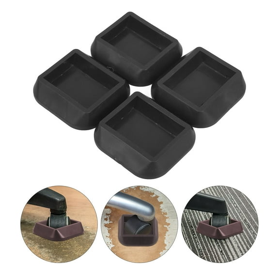 STRANDCHIC 4-Pack Nonslip Pads for Chairs and Equipment Secure Fixation, Anti- Furniture Grippers, Floor Protectors
